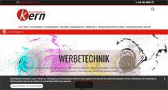 Desktop Screenshot of kern-werbemittel.at